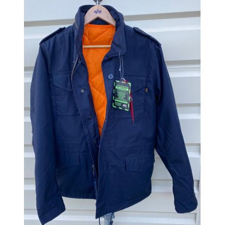 copy of Bunda Alpha Industries M-65 HERITAGE s odepínací vložkou, barva NAVY