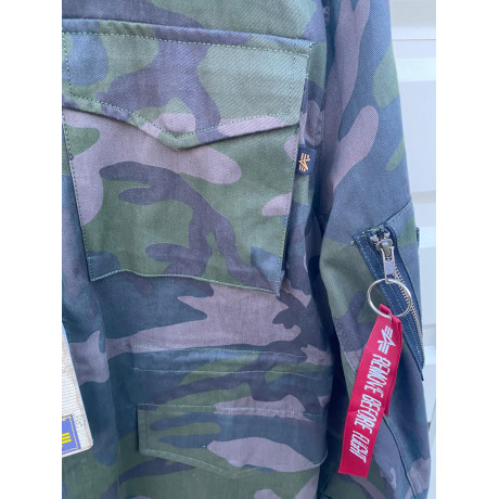 copy of bunda M-65 TEFLON Alpha Industries BLACK