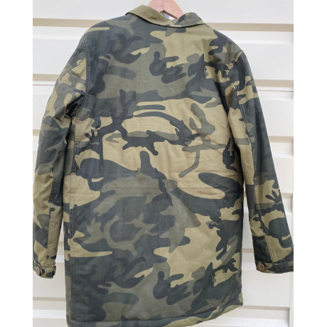 Bunda Alpha Industries MILITARY COAT, barva Olive Camo