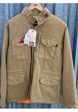 Bunda VINTAGE M-65 CW Alpha Industries, barva KHAKI