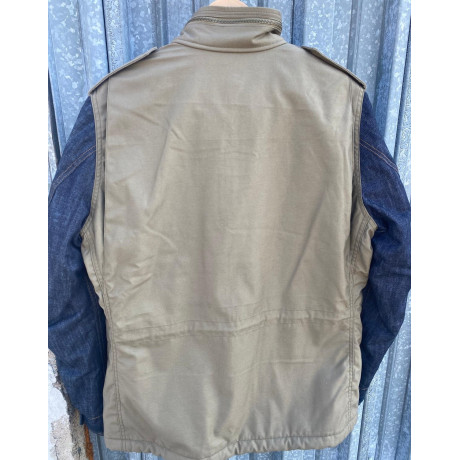 copy of Bunda Alpha Industries M-65 DENIM, barva DARK BLUE