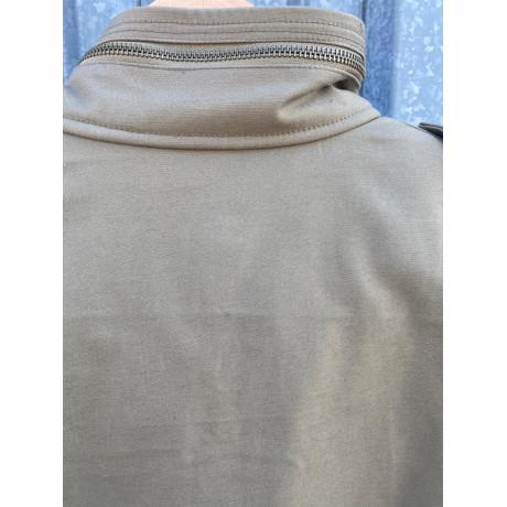 Bunda M-65 DENIM SLEEVE Alpha Industries, barva DARK BLUE / OLIVE