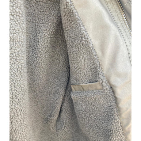 Bunda M-65 DENIM SLEEVE Alpha Industries, barva DARK BLUE / OLIVE