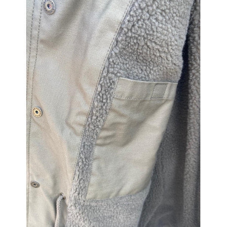 Bunda M-65 DENIM SLEEVE Alpha Industries, barva DARK BLUE / OLIVE