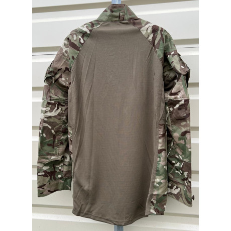 Brit. orig. funkční TAKTICKÁ KOŠILE pod balistickou vestu UBAC v potisku MTP s ošetřením proti hmyzu, nová