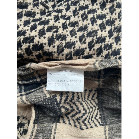 Originál holanský vojenský šátek SHEMAG, olivový, nový