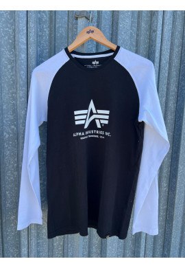 Triko s dlouhým rukávem Alpha Industries