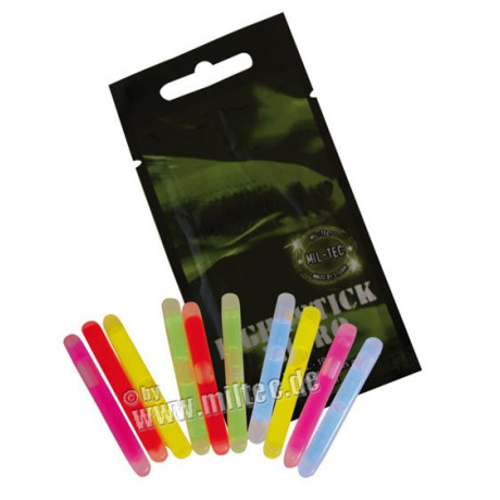 Mikro chem. světlo 6x50mm 10ks 5 barev