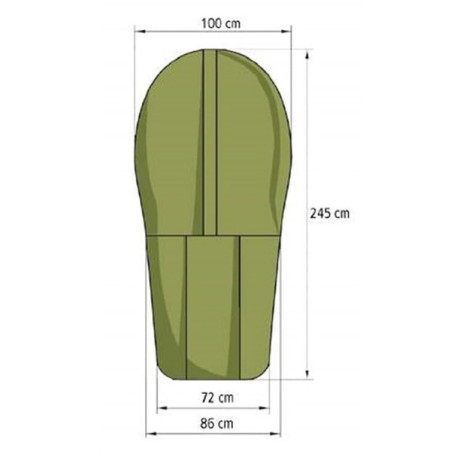 copy of Bivakovací převlek na spacák, gore-tex, originál CARINTHIA typ LV
