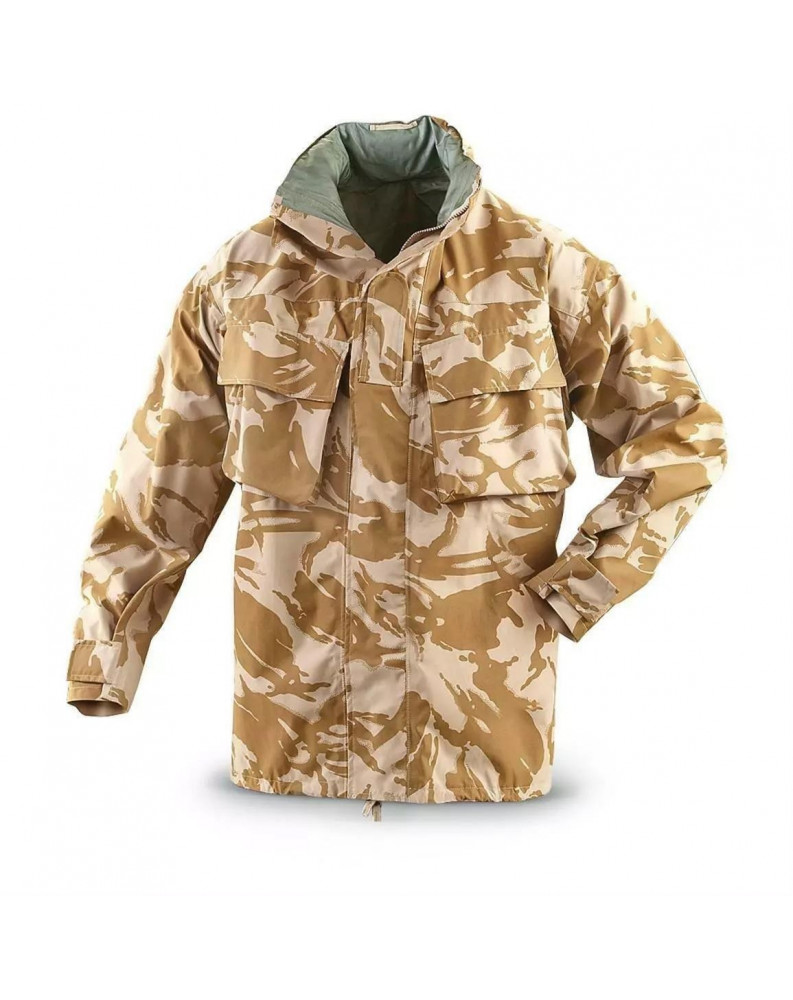 Britská nepromokavá bunda DPM desert, originál, goretex, nová Britská nepromokavá bunda DPM desert, originál, goretex, nová
