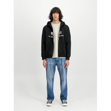 Mikina Basic Zip Hoodie, Alpha Industries