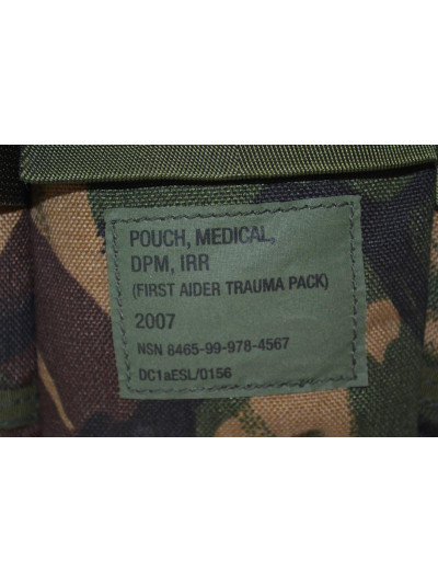 British Army first aid kit with DPM print, authentic, new