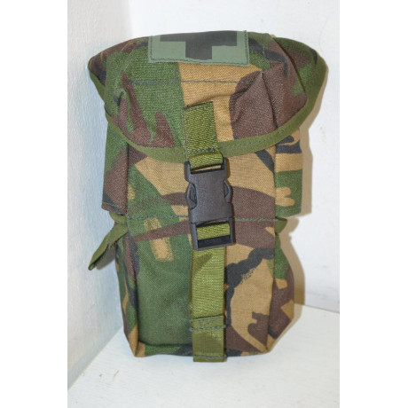 British Army first aid kit with DPM print, authentic, new