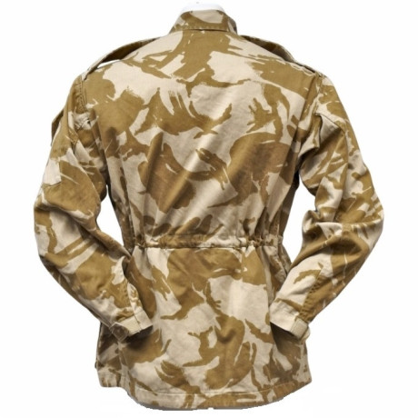Britská bojová bunda Temperate v potisku desert DPM