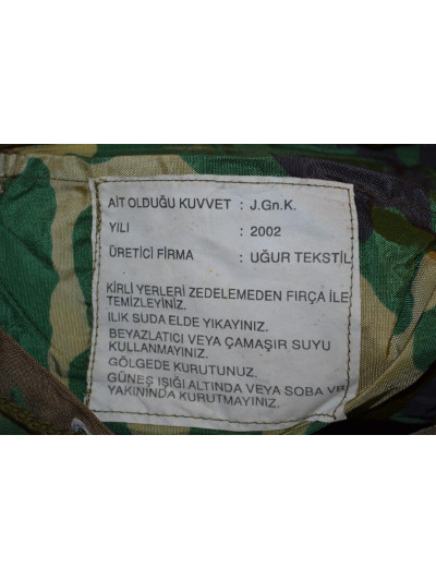 Polní maskovaný batoh ALICE turecké armády, woodland, originál, nový