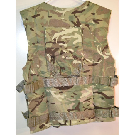 Britská střepinová vesta bez výplně v potisku MTP, originál, nová