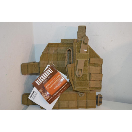 Pouzdro na pistoli BLACKHAWK® včetně stehenní platformy molle