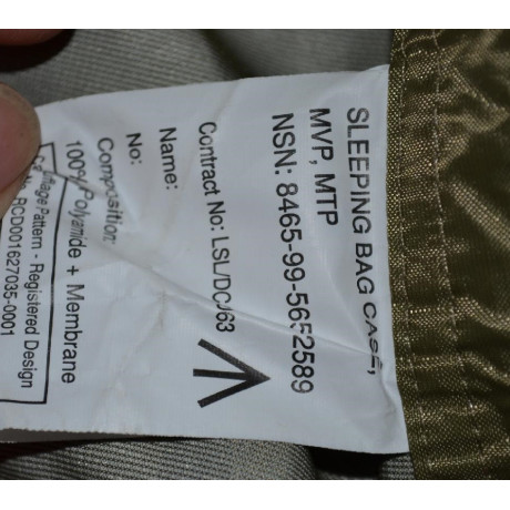 Bivakovací pytel povlak na spacák britské armády, Gore-Tex, MTP, nový