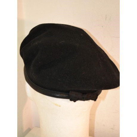 Originál britský vojenský baret černý