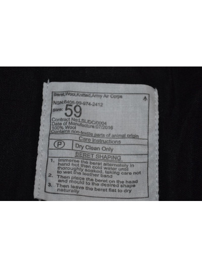 Originál britský vojenský baret pro  příslušníky armádních leteckých sborů ARMY AIR CORPS, nový