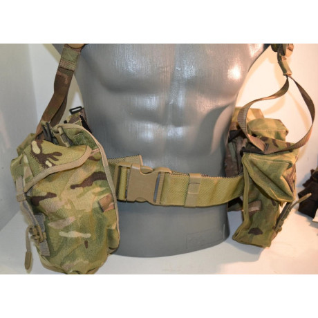 copy of Taktický bojový set pro výsadkáře a speciální jednotky -Airborne webbing v potisku MTP  -použitý