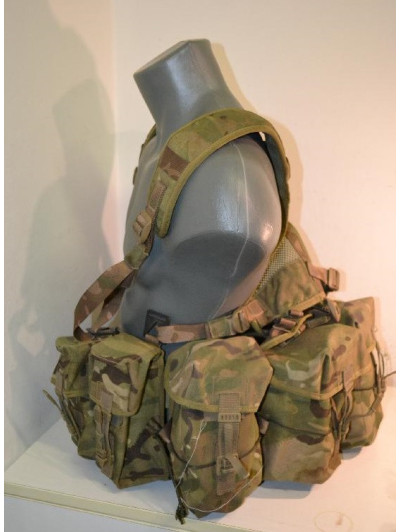 copy of Taktický bojový set pro výsadkáře a speciální jednotky -Airborne webbing v potisku MTP  -použitý