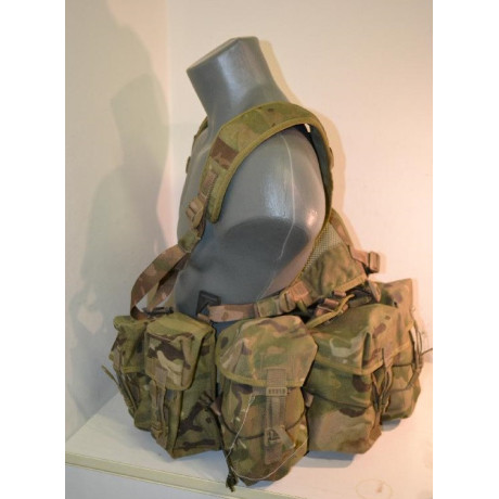 copy of Taktický bojový set pro výsadkáře a speciální jednotky -Airborne webbing v potisku MTP  -použitý