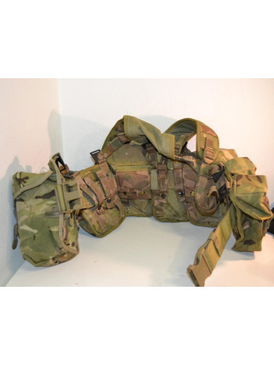 copy of Taktický bojový set pro výsadkáře a speciální jednotky -Airborne webbing v potisku MTP  -použitý