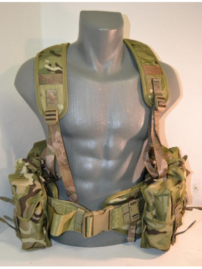 copy of Taktický bojový set pro výsadkáře a speciální jednotky -Airborne webbing v potisku MTP  -použitý