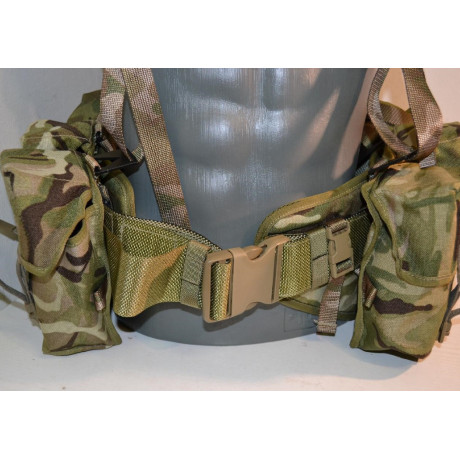 copy of Taktický bojový set pro výsadkáře a speciální jednotky -Airborne webbing v potisku MTP  -použitý
