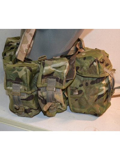 copy of Taktický bojový set pro výsadkáře a speciální jednotky -Airborne webbing v potisku MTP  -použitý