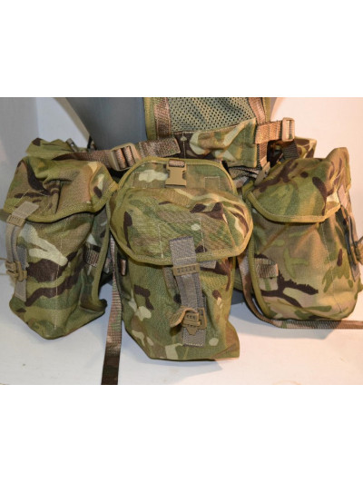 copy of Taktický bojový set pro výsadkáře a speciální jednotky -Airborne webbing v potisku MTP  -použitý