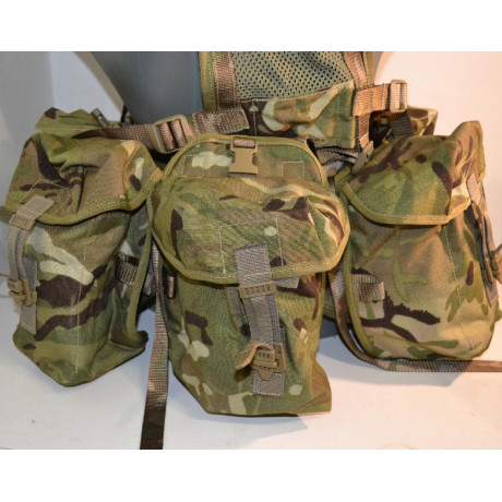 British tactical combat set with a hip protector, MTP pattern, new