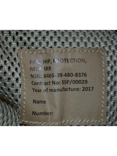 British tactical combat set with a hip protector, MTP pattern, new
