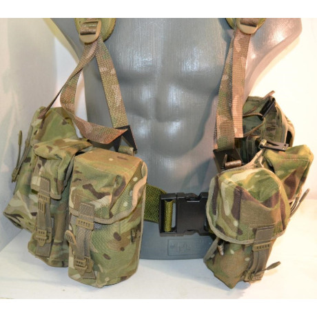 Britský taktický bojový set 2, v potisku MTP, použitý