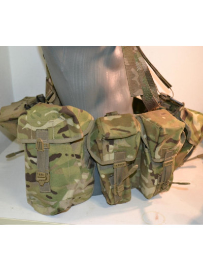 copy of Taktický bojový set pro výsadkáře a speciální jednotky -Airborne webbing v potisku MTP  -použitý