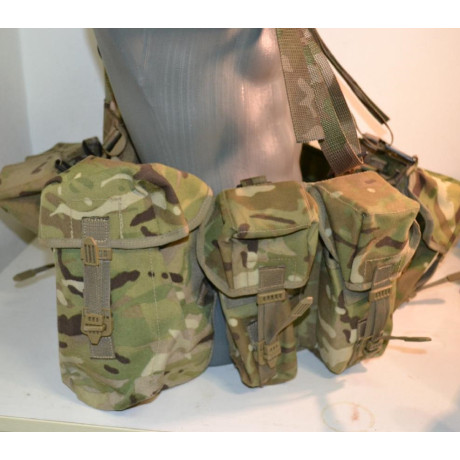 copy of Taktický bojový set pro výsadkáře a speciální jednotky -Airborne webbing v potisku MTP  -použitý