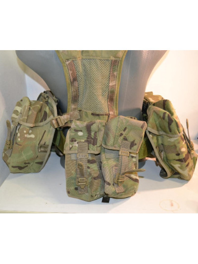 copy of Taktický bojový set pro výsadkáře a speciální jednotky -Airborne webbing v potisku MTP  -použitý