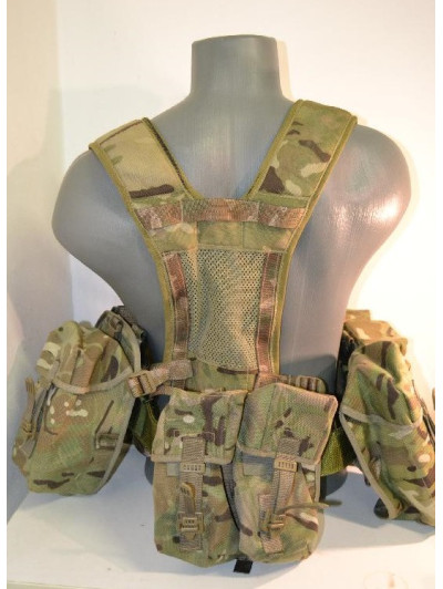 copy of Taktický bojový set pro výsadkáře a speciální jednotky -Airborne webbing v potisku MTP  -použitý