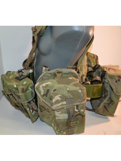 copy of Taktický bojový set pro výsadkáře a speciální jednotky -Airborne webbing v potisku MTP  -použitý