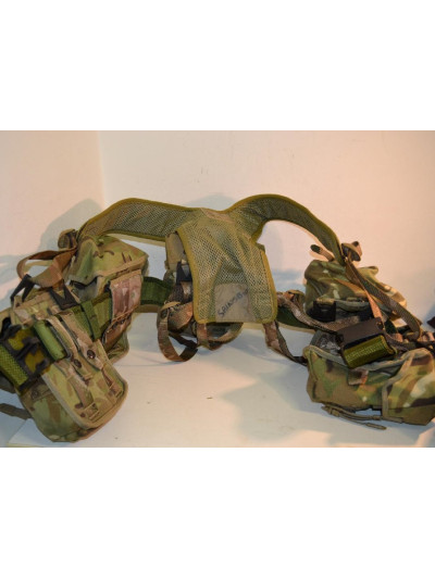 copy of Taktický bojový set pro výsadkáře a speciální jednotky -Airborne webbing v potisku MTP  -použitý