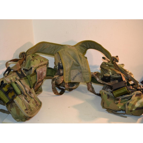 copy of Taktický bojový set pro výsadkáře a speciální jednotky -Airborne webbing v potisku MTP  -použitý