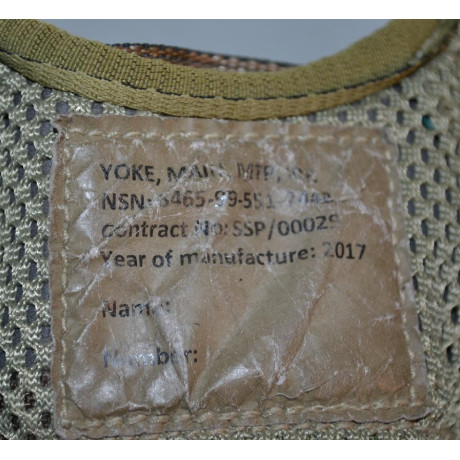 copy of Taktický bojový set pro výsadkáře a speciální jednotky -Airborne webbing v potisku MTP  -použitý