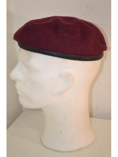 Originál britský vojenský baret pro  výsadkáře - PARACHUTE REGIMENT, použitý