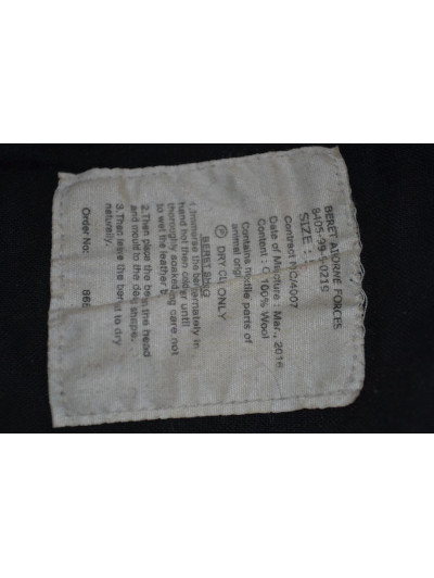 copy of Originál britský vojenský baret černý