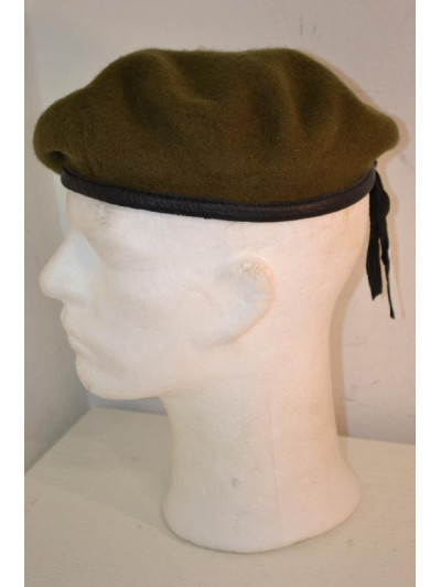 Originál britský vojenský polní baret khaki barvy, nový