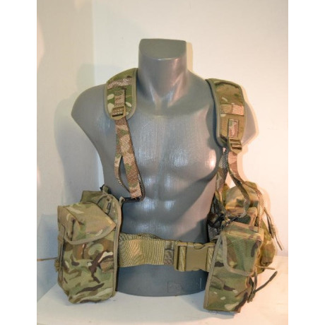 copy of Taktický bojový set pro výsadkáře a speciální jednotky -Airborne webbing v potisku MTP  -použitý