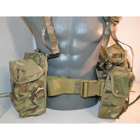 copy of Taktický bojový set pro výsadkáře a speciální jednotky -Airborne webbing v potisku MTP  -použitý