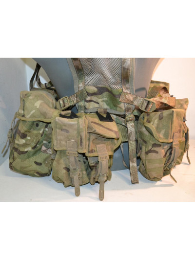 copy of Taktický bojový set pro výsadkáře a speciální jednotky -Airborne webbing v potisku MTP  -použitý