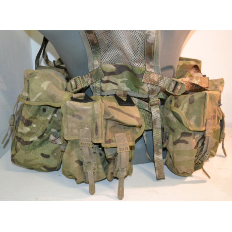 copy of Taktický bojový set pro výsadkáře a speciální jednotky -Airborne webbing v potisku MTP  -použitý